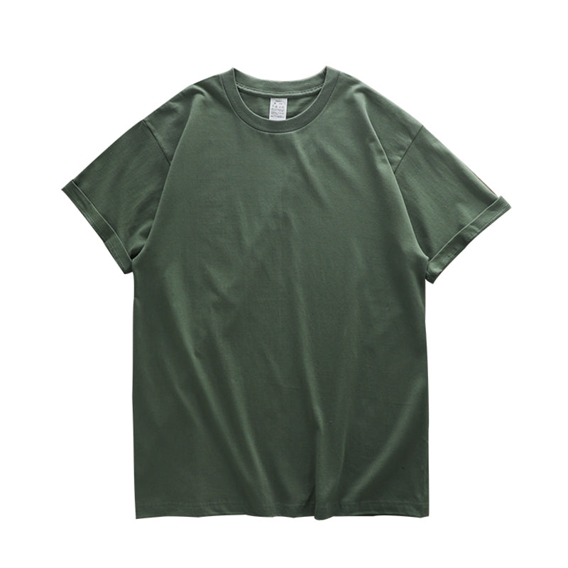 Men's Summer Short Sleeve Tee Casual T-shirt DarK Green